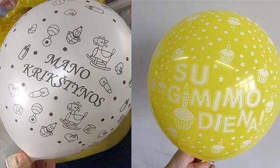 ¿Qué fábrica en China es confiable para imprimir globos de látex?