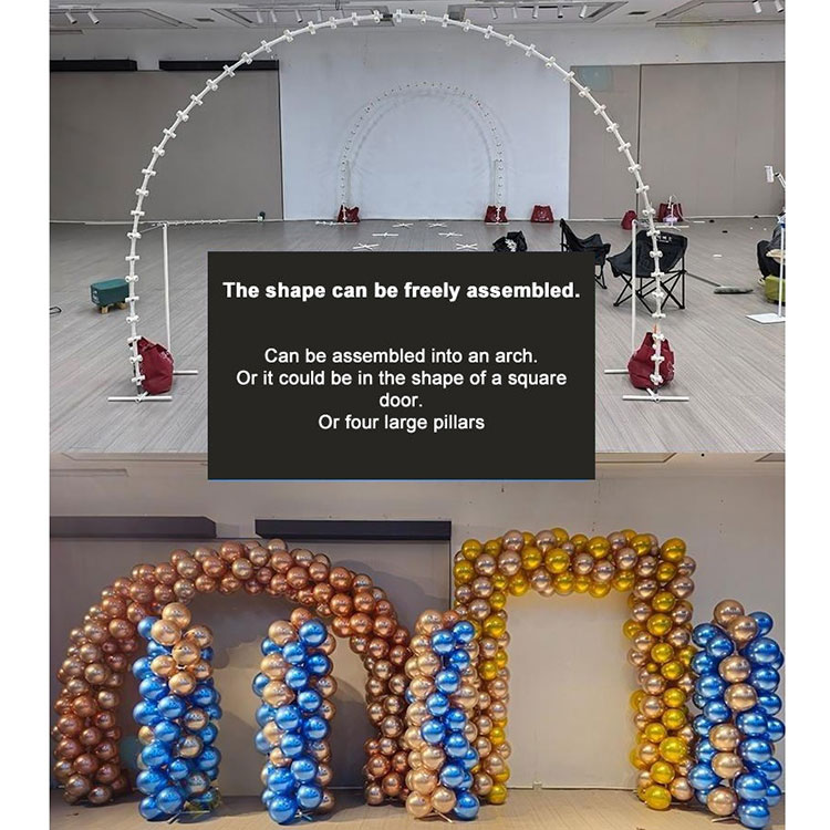 Arco de globos hecho a mano o autoinflable: ¿cuál es mejor?