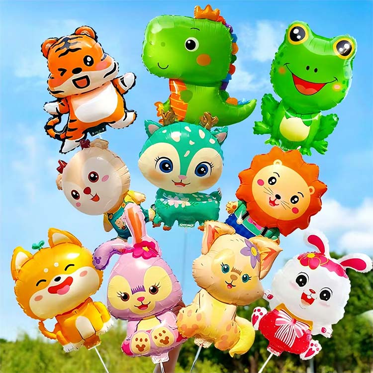 Globos de clip de lámina de animales