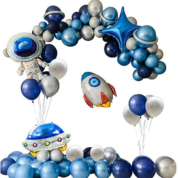 Globo de aluminio de astronauta