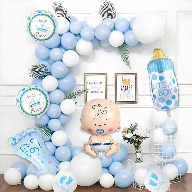 Conjunto de decoración de arco de globos para baby shower