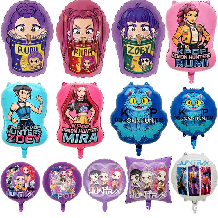 Globos de aluminio cazador de demonios