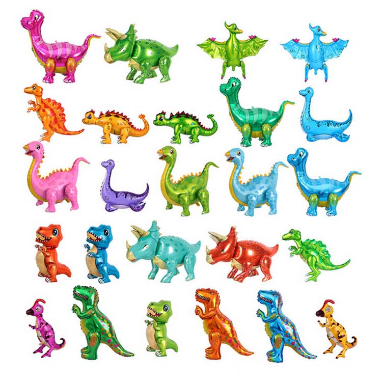 Globo de papel de dinosaurio