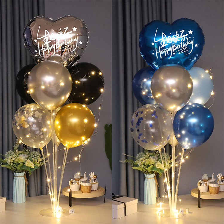 Globos de cumpleaños de aluminio