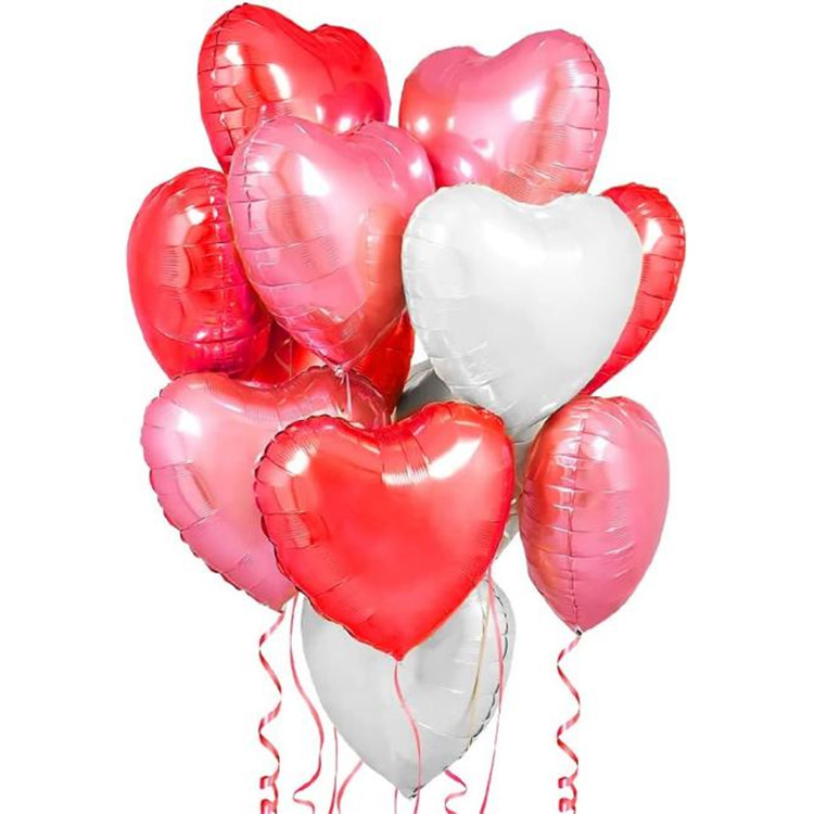 Globos de San Valentín de aluminio