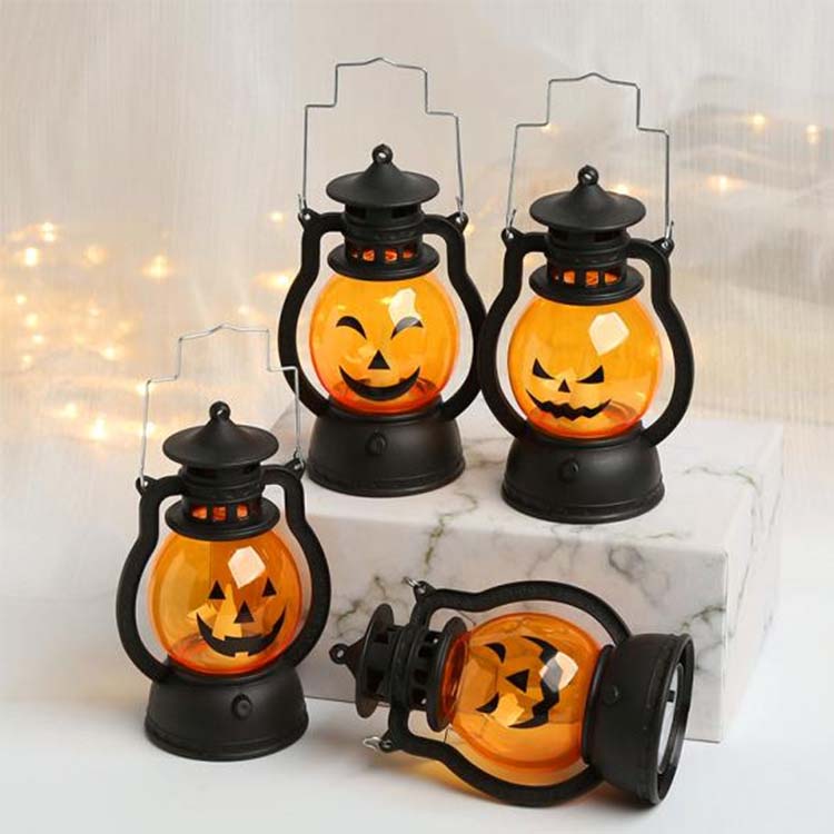 Linterna de calabaza de Halloween