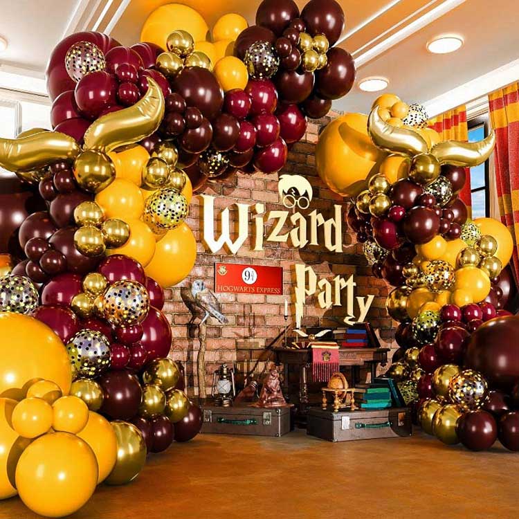 Kit de guirnalda de globos de Harry Potter