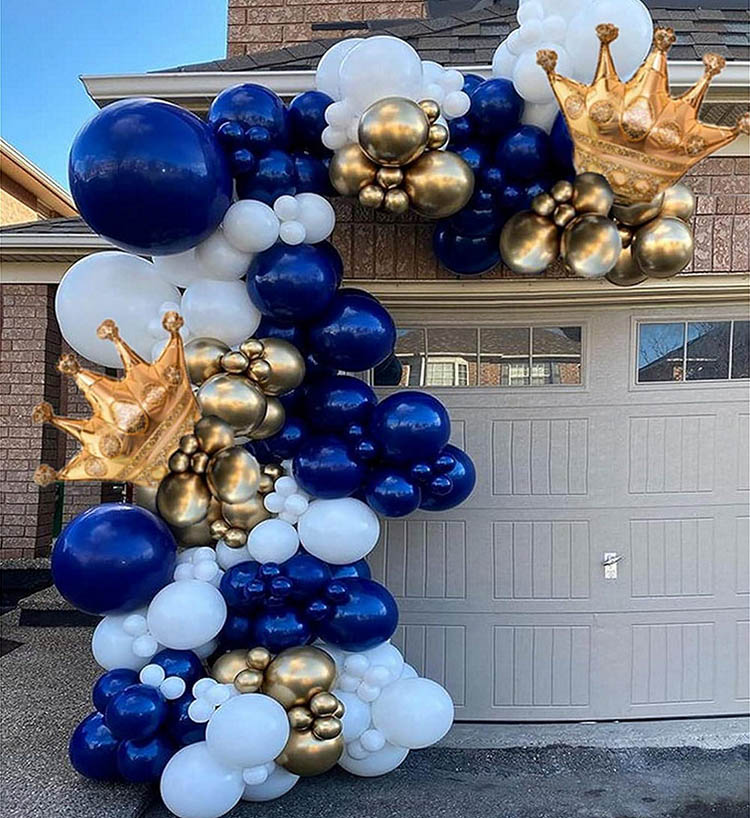 crown foil balloons