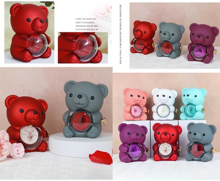 Hug Bear Rose Gift Box Newshine