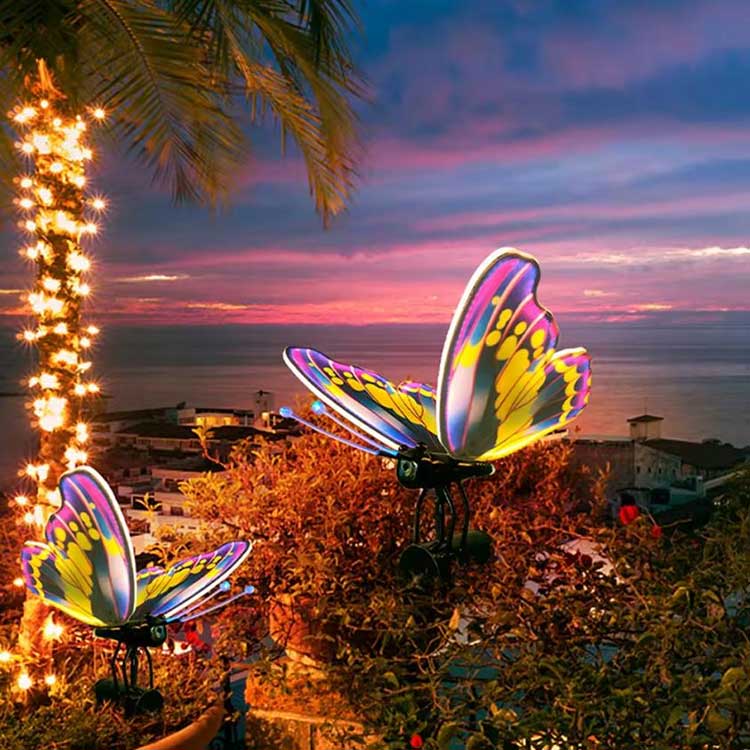 Luces LED de mariposa dinámicas