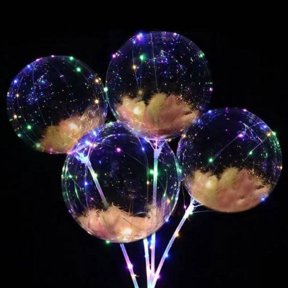 Globos Bobo con luz LED