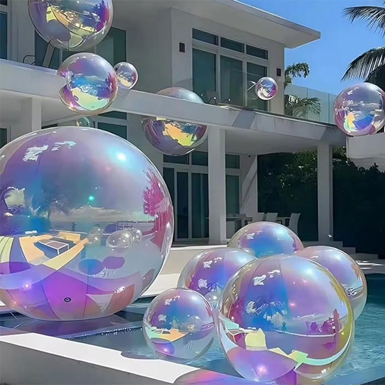 Espejo Globo Disco Shinny Inflable