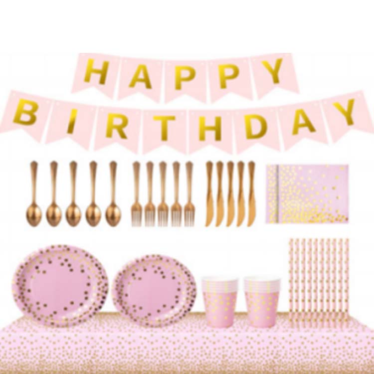 Juego de vajilla de fiesta