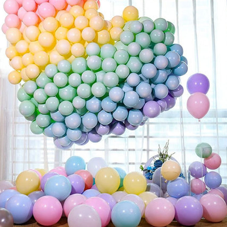 globos pasteles