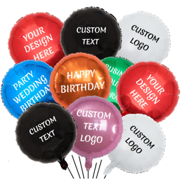 Globos de aluminio personalizados