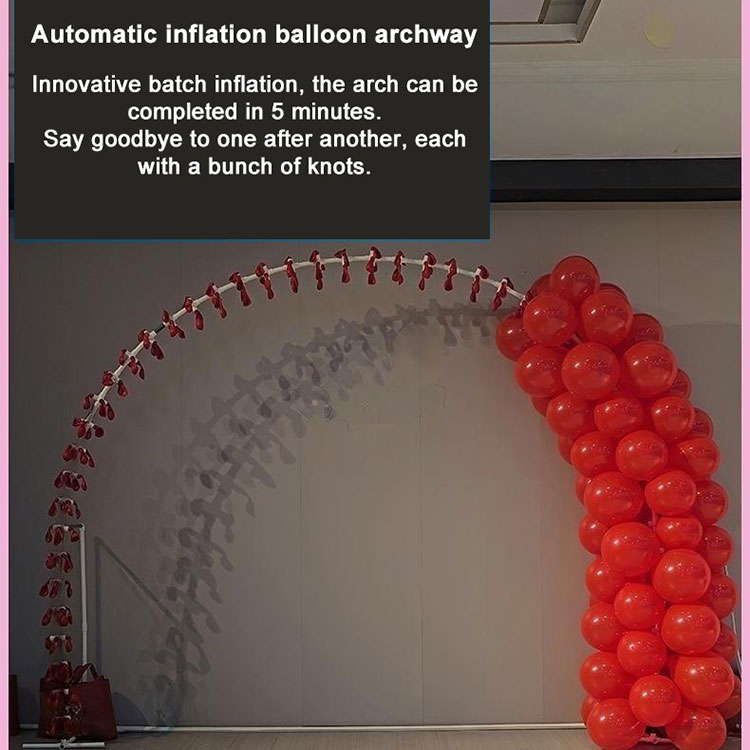 Arco de globos autoinflable