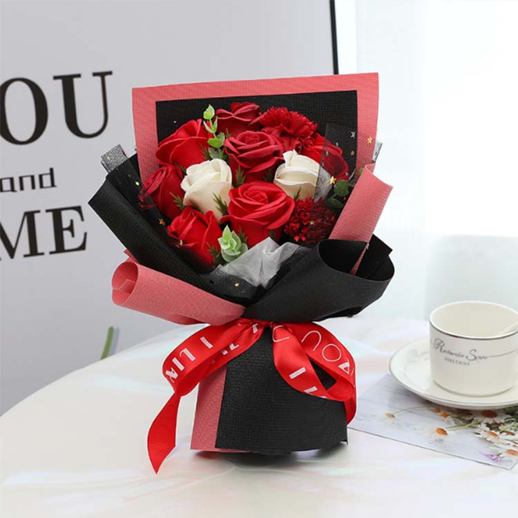 Ramo de flores de jabón